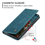 CaseMe 013 Custodia multifunzionale in pelle con flip orizzontale, For Galaxy A57 5G, For Galaxy A37 5G, For Galaxy A27 5G, For Galaxy S25 FE 5G
