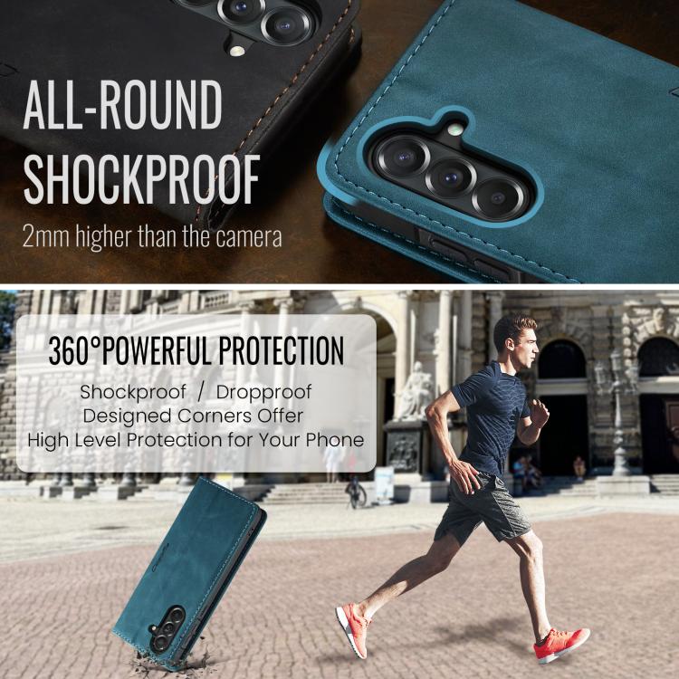 CaseMe 013 Custodia multifunzionale in pelle con flip orizzontale, For Galaxy A57 5G, For Galaxy A37 5G, For Galaxy A27 5G, For Galaxy S25 FE 5G
