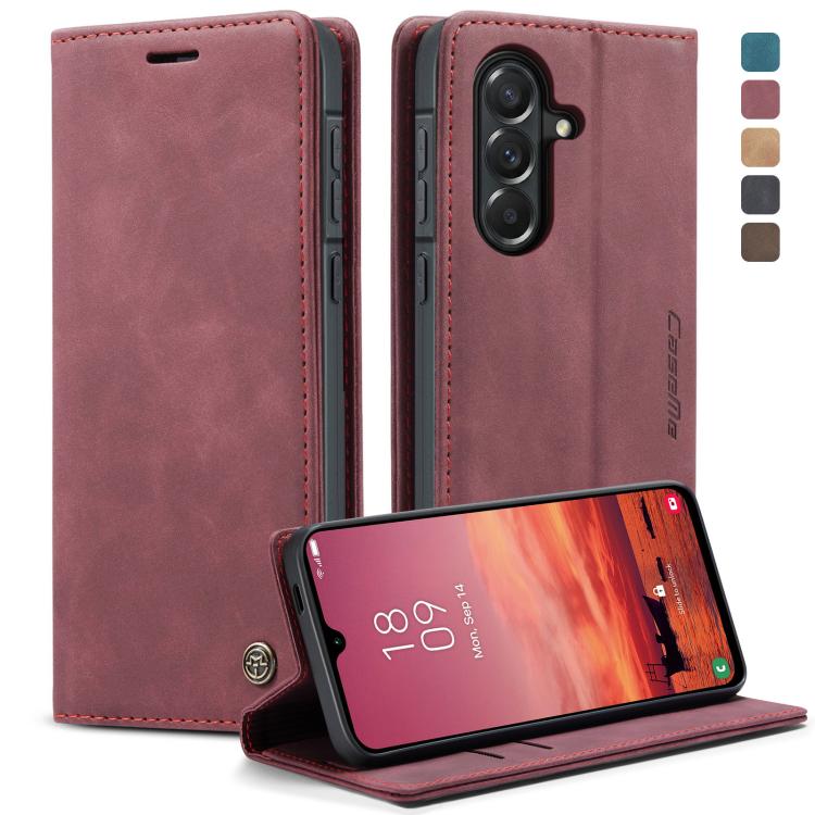 CaseMe 013 Custodia multifunzionale in pelle con flip orizzontale, For Galaxy A57 5G, For Galaxy A37 5G, For Galaxy A27 5G, For Galaxy S25 FE 5G