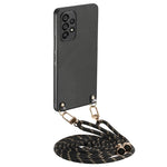Custodia per telefono con retro in pelle con trama in fibra di carbonio e tracolla, For Samsung Galaxy S21 FE 5G, For Samsung Galaxy A32 4G, For Samsung Galaxy A32 5G, For Samsung Galaxy S21 5G