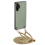 Custodia per telefono con retro in pelle con trama in fibra di carbonio e tracolla, For Samsung Galaxy Note20, For Samsung Galaxy A70 / A70s, For Samsung Galaxy A50 / A50s, For Samsung Galaxy Note10