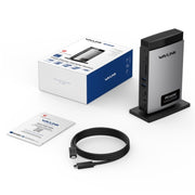 WAVLINK WL-UMD26 11 in 1 140W PD 3.1 USB-C 8K Displayport Stazione di ricarica