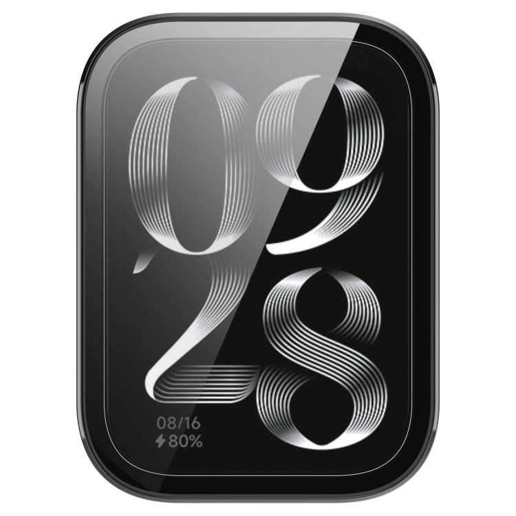 Custodia protettiva per orologio in PC integrato con pellicola temperata, For Xiaomi Smart Band 9 Pro