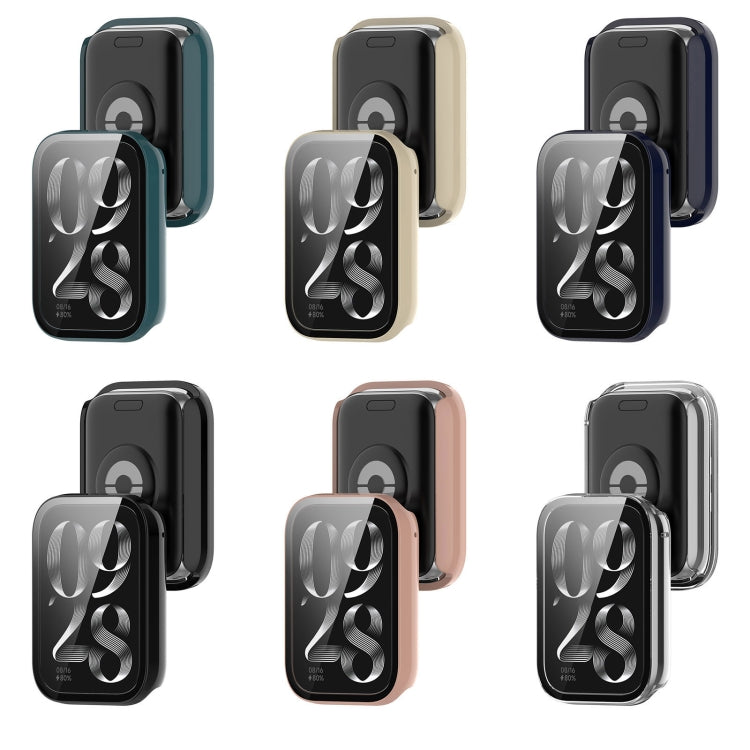 Custodia protettiva per orologio in PC integrato con pellicola temperata, For Xiaomi Smart Band 9 Pro