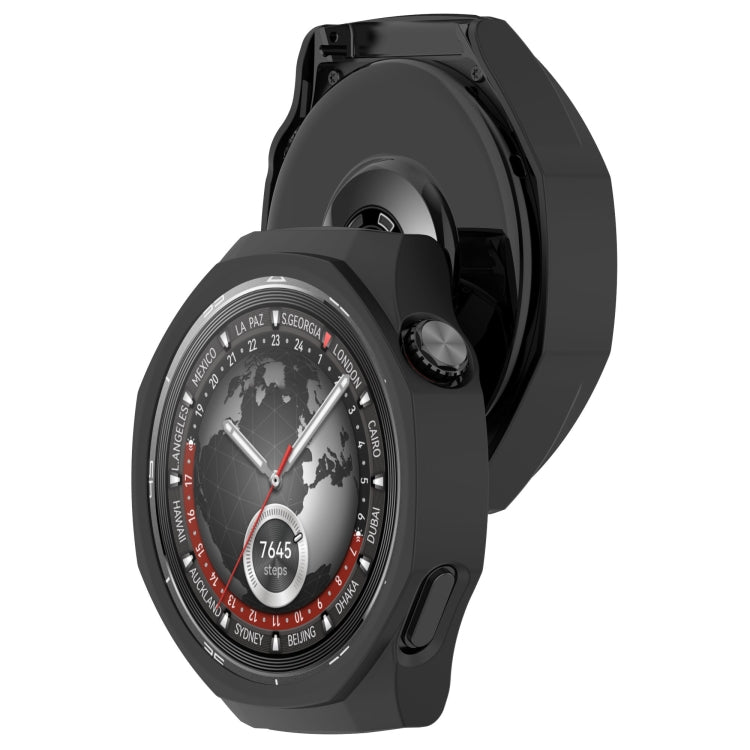 Custodia protettiva per orologio cavo in PC a mezza copertura, For Huawei Watch GT 5 Pro 46mm