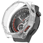 Custodia protettiva per orologio cavo in PC a mezza copertura, For Huawei Watch GT 5 Pro 46mm