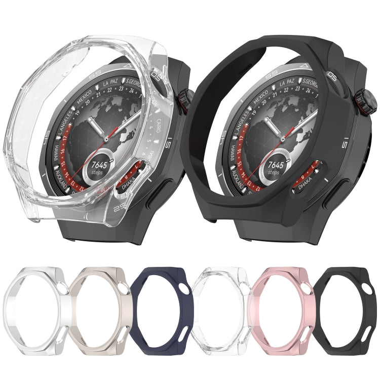 Custodia protettiva per orologio cavo in PC a mezza copertura, For Huawei Watch GT 5 Pro 46mm