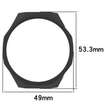 Custodia protettiva per orologio cavo in PC a mezza copertura, For Huawei Watch GT 5 Pro 46mm