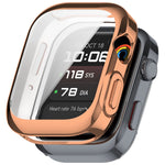 Custodia protettiva per orologio in TPU con copertura totale elettrolitica, For Huawei Watch D2