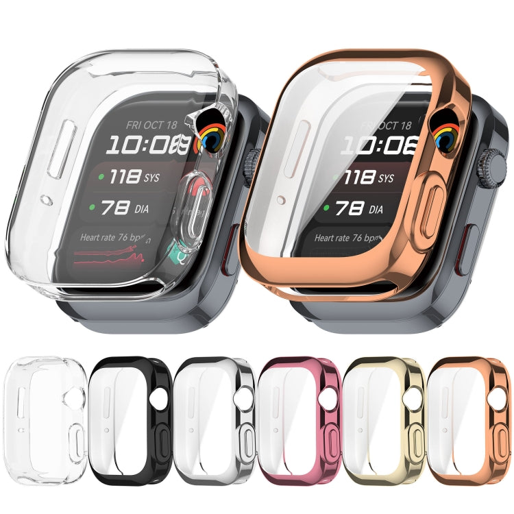 Custodia protettiva per orologio in TPU con copertura totale elettrolitica, For Huawei Watch D2
