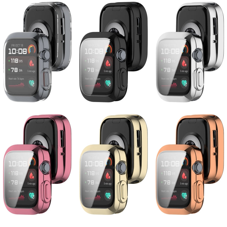 Custodia protettiva per orologio in TPU con copertura totale elettrolitica, For Huawei Watch D2