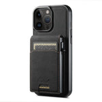 Custodia per telefono con retro rimovibile MagSafe 2 in 1 Suteni H19 Litchi Grain, For iPhone 12 Pro, For iPhone 17e / 16e