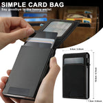Custodia per telefono con retro rimovibile MagSafe 2 in 1 Suteni H19 Litchi Grain, For iPhone 12 Pro, For iPhone 17e / 16e