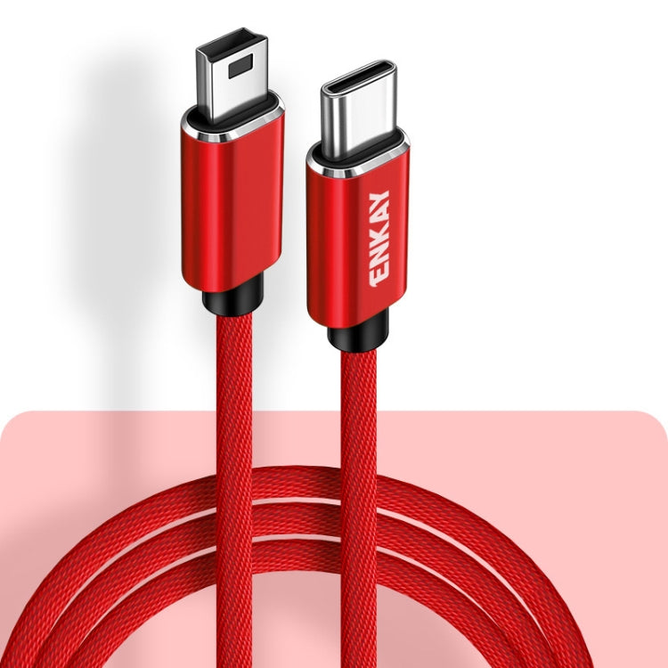 Cavo USB C a Mini USB 2.0 per dati e ricarica 1 m