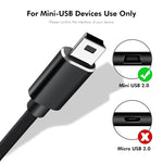 Cavo USB C a Mini USB 2.0 per dati e ricarica 1 m