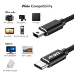 Cavo USB C a Mini USB 2.0 per dati e ricarica 1 m