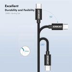 Cavo USB C a Mini USB 2.0 per dati e ricarica 1 m