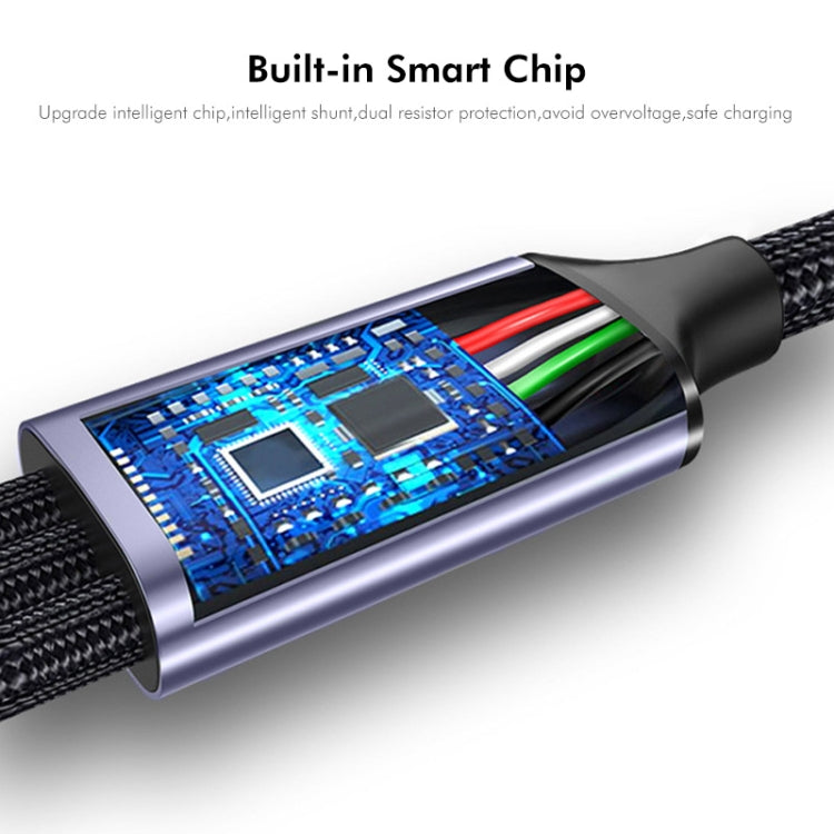 Cavo splitter OTG Type-C a 3 USB 2.0 ENKAENK 0.5m 1.2m
