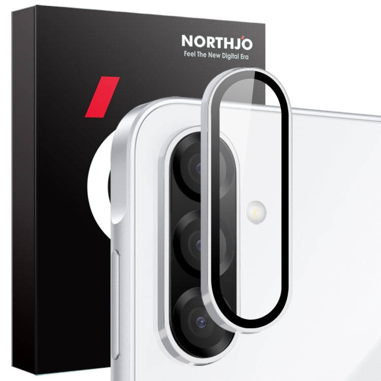 Pellicola protettiva per obiettivo della fotocamera NORTHJO con anello in metallo e vetro temperato, For Samsung Galaxy A56 5G, For Samsung Galaxy A26 5G, For Samsung Galaxy A36 5G