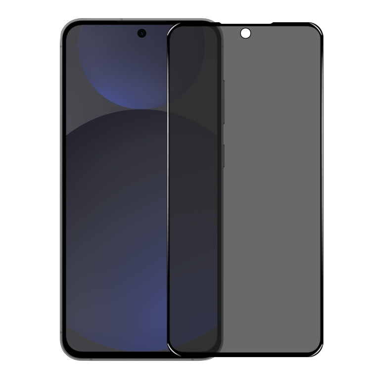 Pellicola protettiva per schermo NORTHJO A++ Privacy in vetro di alluminio-silicio ad alta resistenza, supporta lo sblocco tramite impronta digitale, For Samsung Galaxy S26+ 5G, For Samsung Galaxy S26 Ultra 5G, For Samsung Galaxy S26 5G                ...