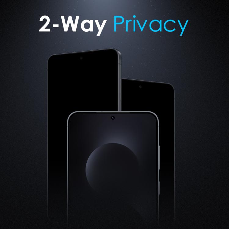 Pellicola protettiva per schermo NORTHJO A++ Privacy in vetro di alluminio-silicio ad alta resistenza, supporta lo sblocco tramite impronta digitale, For Samsung Galaxy S26+ 5G, For Samsung Galaxy S26 Ultra 5G, For Samsung Galaxy S26 5G                ...