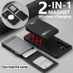 Custodia per telefono posteriore rimovibile MagSafe 2 in 1 con texture Litchi H19 di Suteni, For Samsung Galaxy S26+ 5G, For Samsung Galaxy S26 Ultra 5G, For Samsung Galaxy S25 5G, For Samsung Galaxy S25+ 5G, For Samsung Galaxy S25 Ultra 5G            ...