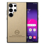 Custodia per telefono in pelle con retro in tessuto twill, For Samsung Galaxy S21 Ultra 5G, For Samsung Galaxy A06, For Samsung Galaxy A16