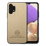 Custodia per telefono in pelle con retro in tessuto twill, For Samsung Galaxy A32 5G, For Samsung Galaxy S21 5G, For Samsung Galaxy S21+ 5G
