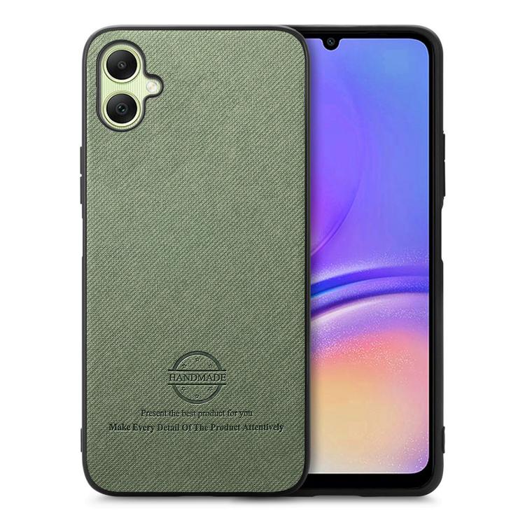 Custodia per telefono in pelle con retro in tessuto twill, For Samsung Galaxy S21 Ultra 5G, For Samsung Galaxy A06, For Samsung Galaxy A16
