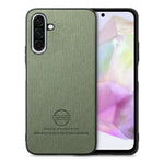 Custodia per telefono in pelle con retro in tessuto twill, For Samsung Galaxy A57 5G, For Samsung Galaxy A37 5G, For Samsung Galaxy A56 5G