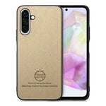 Custodia per telefono in pelle con retro in tessuto twill, For Samsung Galaxy A57 5G, For Samsung Galaxy A37 5G, For Samsung Galaxy A56 5G