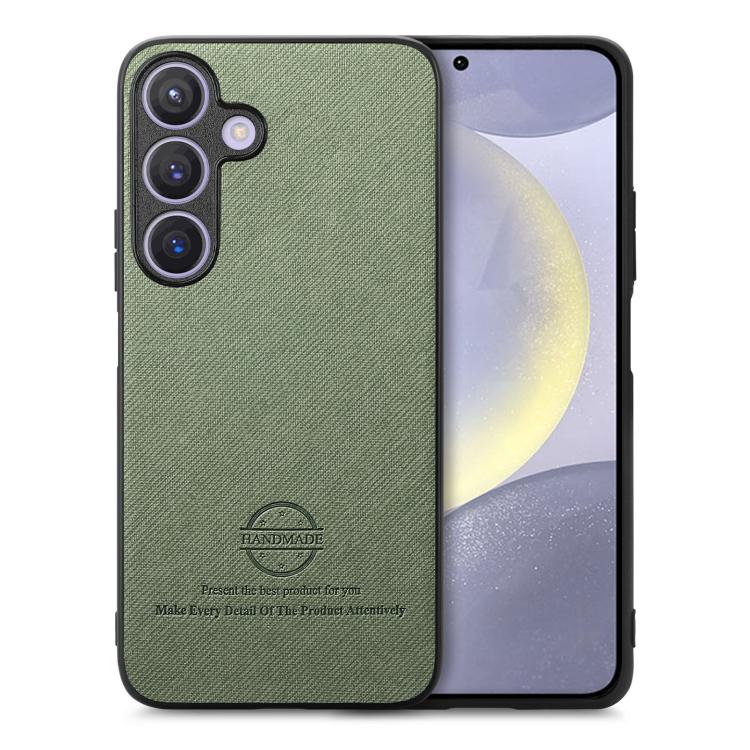 Custodia per telefono in pelle con retro in tessuto twill, For Samsung Galaxy A57 5G, For Samsung Galaxy A37 5G, For Samsung Galaxy A56 5G