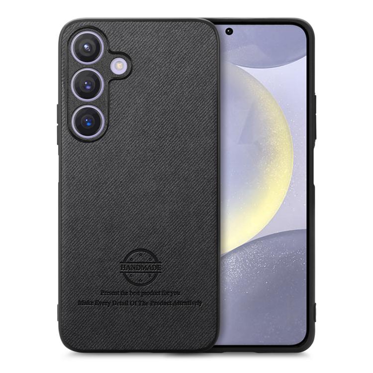 Custodia per telefono in pelle con retro in tessuto twill, For Samsung Galaxy A57 5G, For Samsung Galaxy A37 5G, For Samsung Galaxy A56 5G