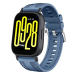 Cinturino per orologio in silicone ibrido in nylon da 22 mm con connettore a pressione, For Redmi Watch 5 Active / Watch 5 Lite