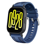 Cinturino per orologio in silicone ibrido in nylon da 22 mm con connettore a pressione, For Redmi Watch 5 Active / Watch 5 Lite