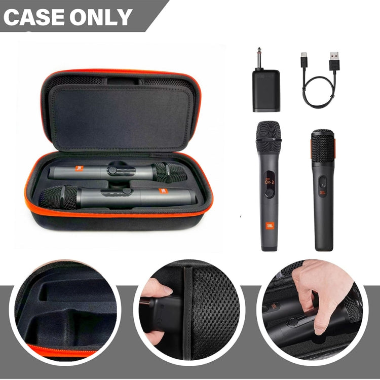 Per JBL PartyBox Handheld Wireless Mic Travel Storage Bag Borsa protettiva rigida in EVA portatile, For JBL PartyBox