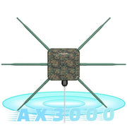 WAVLINK WN588HX3 AX3000 Outdoor WiFi Extender with 6 Antennas Dual Band WiFi Repeater, US Plug, EU Plug, UK Plug, AU Plug
