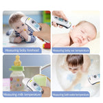 Termometri RZ8810 Termometro per il corpo Display a LED per l'orecchio Termometro elettronico digitale IR Termometro per febbre da bambino Termometro Bady a infrarossi medico
