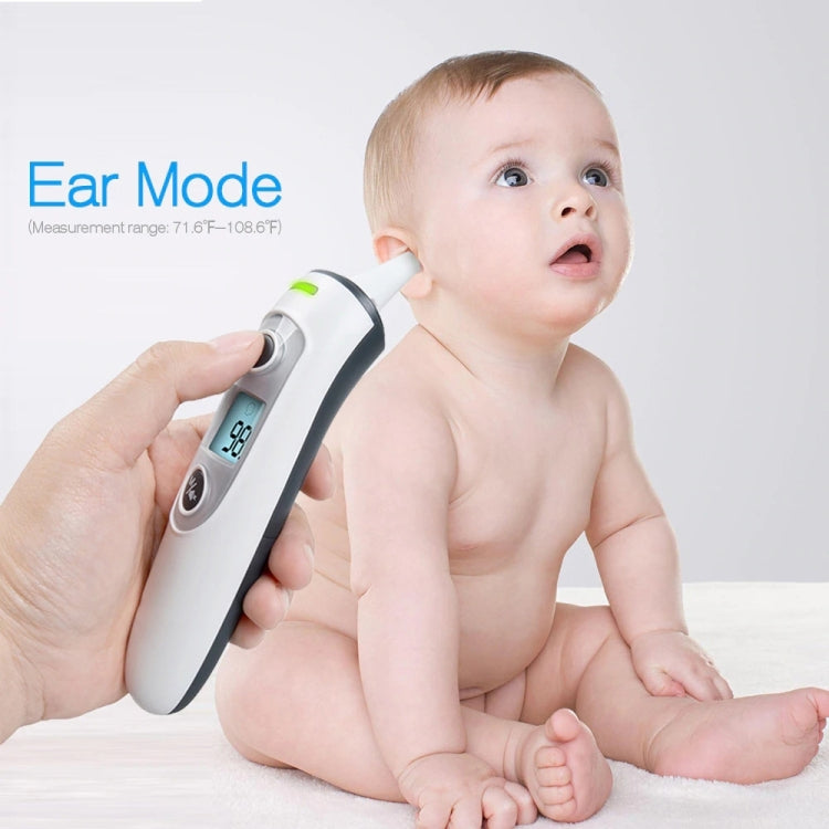 Termometri RZ8810 Termometro per il corpo Display a LED per l'orecchio Termometro elettronico digitale IR Termometro per febbre da bambino Termometro Bady a infrarossi medico