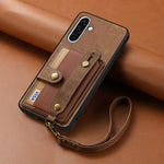 Portafoglio con cinturino a croce retrò in pelle con custodia per telefono, For Samsung Galaxy A36, For Samsung Galaxy S25 5G, For Samsung Galaxy S25+ 5G, For Samsung Galaxy S25 Ultra 5G