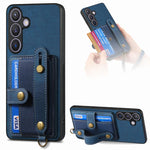 Portafoglio con cinturino a croce retrò in pelle con custodia per telefono, For Samsung Galaxy A57 5G, For Samsung Galaxy A37 5G, For Samsung Galaxy S25 Edge 5G, For Samsung Galaxy A56 5G