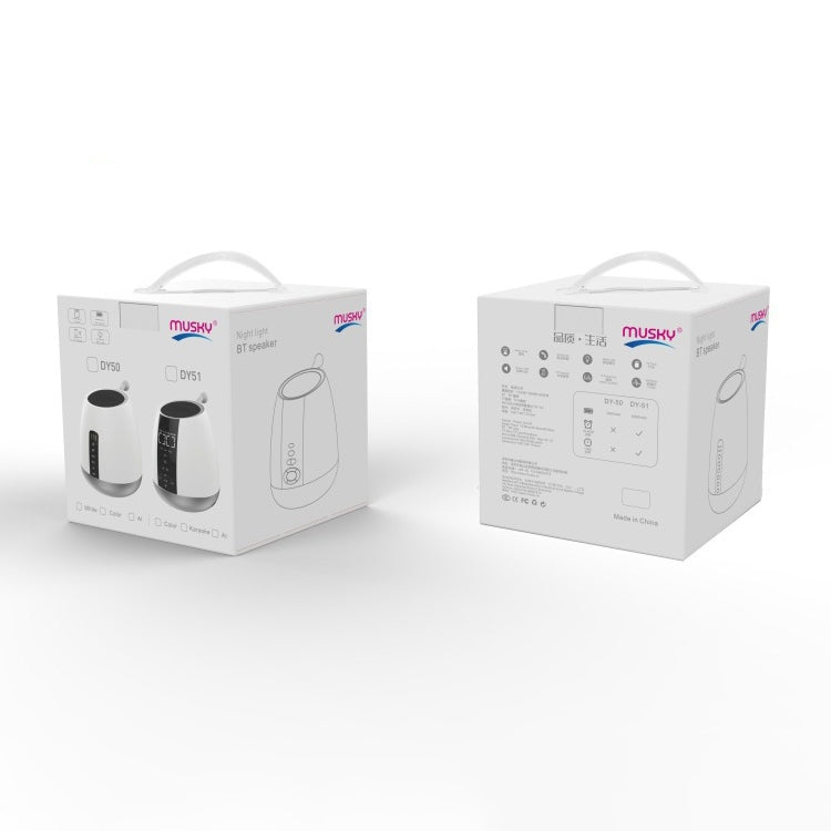MUSKY DY50 Altoparlante Bluetooth portatile con luce LED
