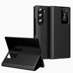 Custodia per telefono in pelle Smart View Window con slot per carte, For Samsung Galaxy S24 FE 5G, For Samsung Galaxy Z Fold6 5G, For Samsung Galaxy A55, For Samsung Galaxy S24 Ultra 5G