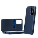 Custodia per telefono in pelle Smart View Window con slot per carte, For Galaxy A17, For Galaxy Z Fold7 5G, For Galaxy S25 Edge 5G, For Galaxy A56 5G
