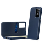 Custodia per telefono in pelle Smart View Window con slot per carte, For Galaxy A17, For Galaxy Z Fold7 5G, For Galaxy S25 Edge 5G, For Galaxy A56 5G