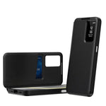 Custodia per telefono in pelle Smart View Window con slot per carte, For Galaxy A57 5G, For Galaxy A37 5G, For Galaxy A27 5G, For Galaxy S25 FE 5G