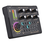 Scheda audio mixer V80 per live streaming e karaoke