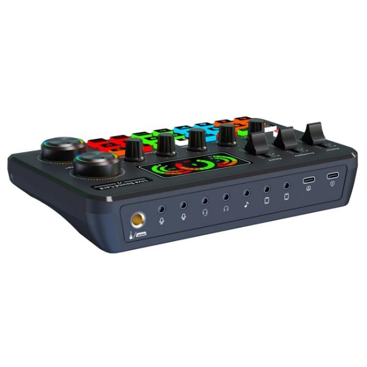 F996 Max Live Streaming / Gaming / Canto Mixer audio Scheda audio microfono USB, F996 Max
