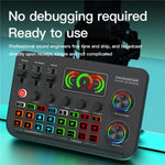 Mixer audio USB F996 Max per streaming e gaming