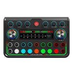 Scheda audio P99 per streaming live con mixer e convertitore voca